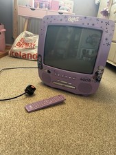 Bratz CRT TV 333487UK Built-in DVD Player AV Vintage PAL I PINK *SPARES REPAIR