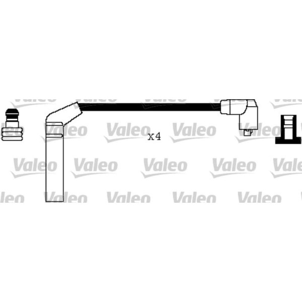 ZüNdleitungssatz Valeo 346354 FüR Hyundai Accent I Lantra II-image