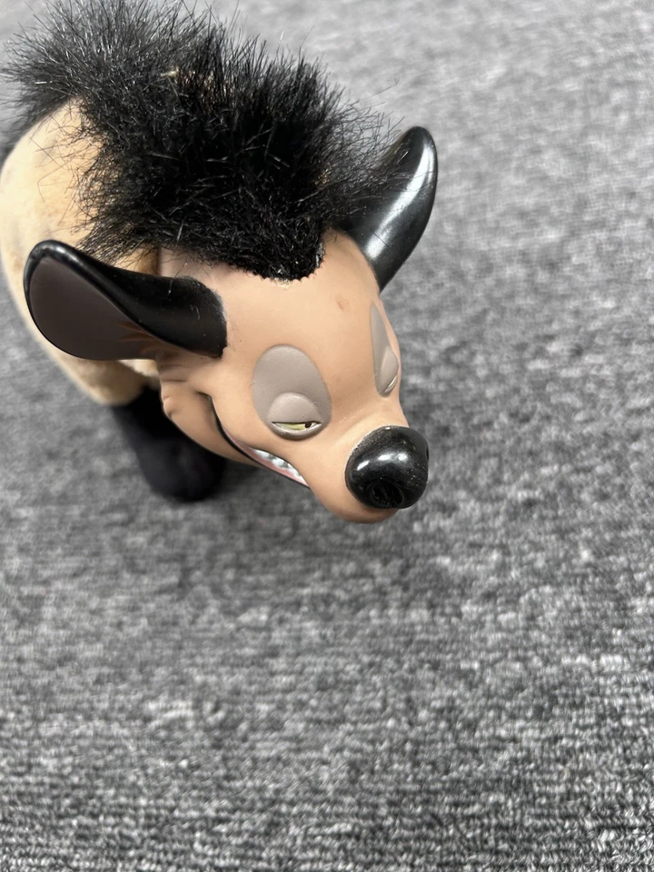 Vintage Disney The Lion King Shenzi Hyena Soft Toy Plush 1994 Vinyl Head - image 4 of 4