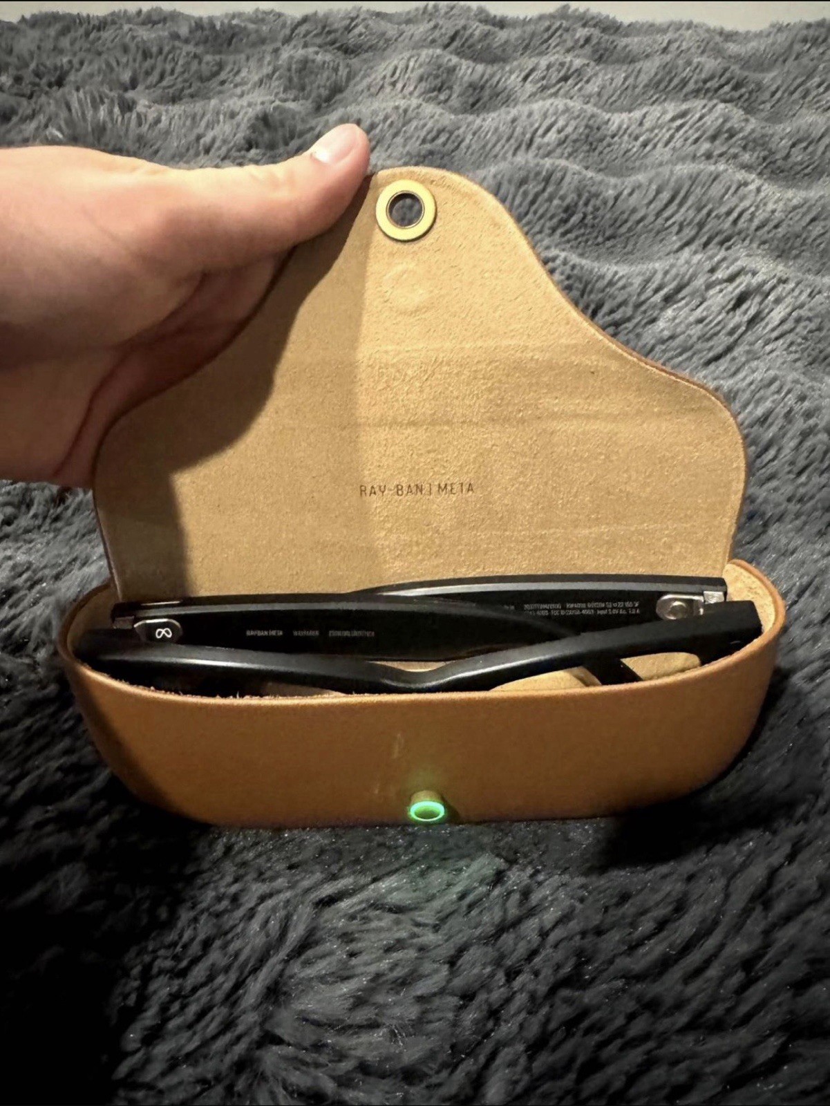 Ray-Ban Meta Wayfarer Smart Glasses Black Frame Wearable Technology Sunglasses
