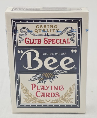 Bee No. 92 Club Blue Special Playing Cards Casino Quality