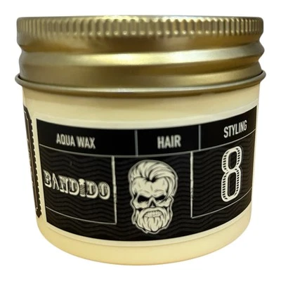 Bandido Aqua Hair Wax Strong Hold Styling Yellow No 8 125ml
