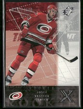 2000-01 SPx Update Josef Vasicek RC /1500 #155 Carolina Hurricanes