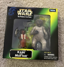 Kenner Star Wars Power of the Force Kabe & Muftak Action Figures Set 1998