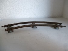 Vintage JEP France Spur 0 Schiene (aussen 27cm) (innen 23,5cm) kurve alt