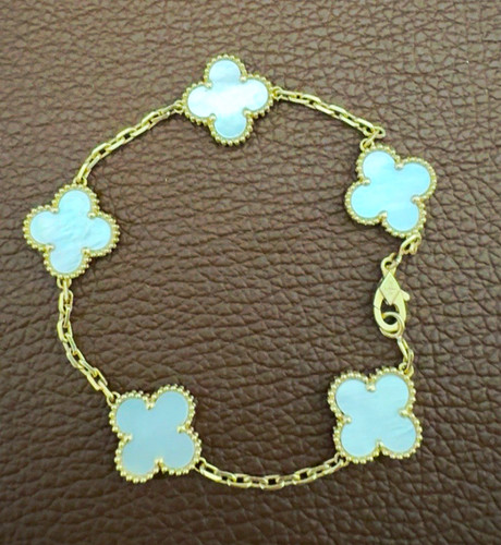 Van Cleef & Arpels 18K Yellow Gold and Mother of Pearl