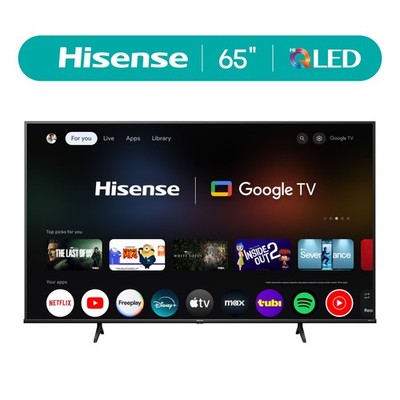 Hisense 65'' Inch Hi-QLED 4K Google Smart TV Dolby Vision Motion Rate 120 HDR10