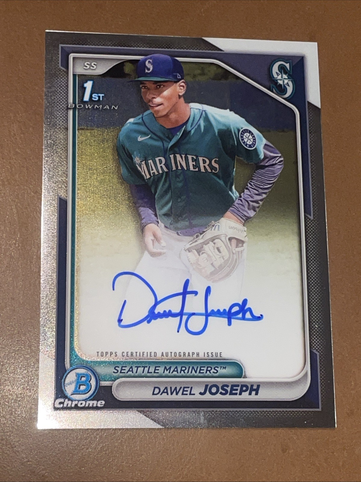 2024 Bowman Chrome Prospect Auto Dawel Joseph #CPA-DJ Auto