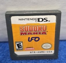 Sudoku Mania Nintendo DS Tested Works Great 