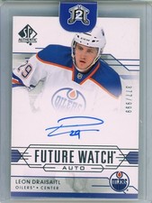 2014-15 SP Authentic Future Watch Rookie Auto /999 Leon Draisaitl