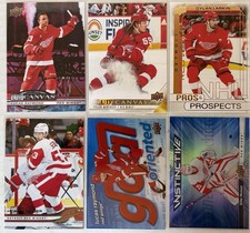 Detroit Red Wings 28 Hockey Card Lot! Rookies, Inserts And Stars Base Cards