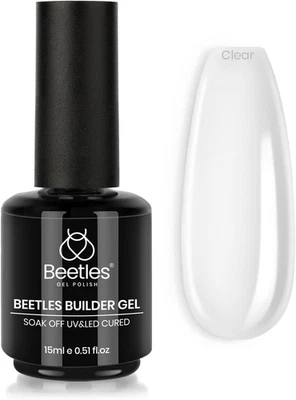 GELAB COSMETICS LLC Beetles Gel Polish Beetles Builder Gel 7 in 1 Nail Builder Strengthener Gel Clea