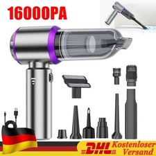 4in1 Akku Schnurloser Handstaubsauger Staubsauger Nass&Trocken Für Auto Haus NEU