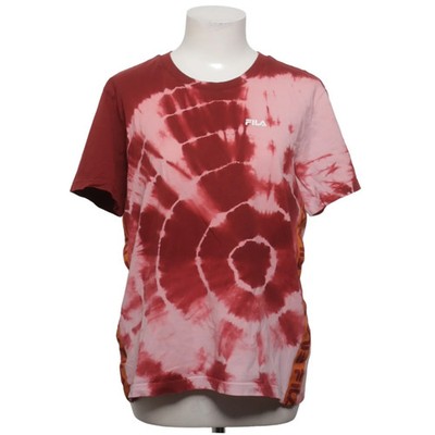 Fila, T-shirt, Größe: M, Rot/Pink, Baumwolle, Print, Damen #nJF