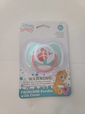 Disney Baby Princess Pacifier with Cover Pink Girls BPA Free New 0 