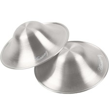 Silver Nursing Cups - Nipple Shields for Nursing Newborn - Breastfeeding Esse...