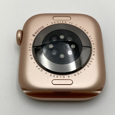 Apple Watch Series 11 - 42mm - Aluminum Rose Gold GPS A3331 - Open