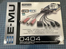-MU 0404 PCI Digital Audio System w/ Breakout Cables & CD – Complete, Pristine