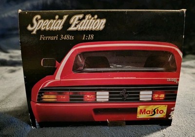 Maisto 1:18 Scale Special Edition 1990 Ferrari 348ts (Red) | eBay
