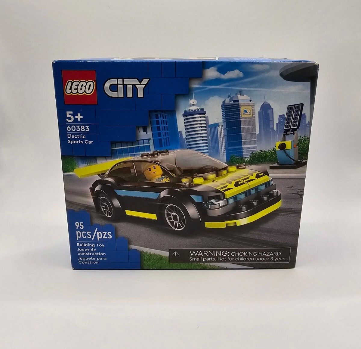 真珠採り LEGO City 60383 Electric Sports Car Toy Race Car Building Kit for
