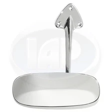 INTERIOR REAR VIEW MIRROR CHROME VOLKSWAGEN T1 BUG BEETLE 1965-1967
