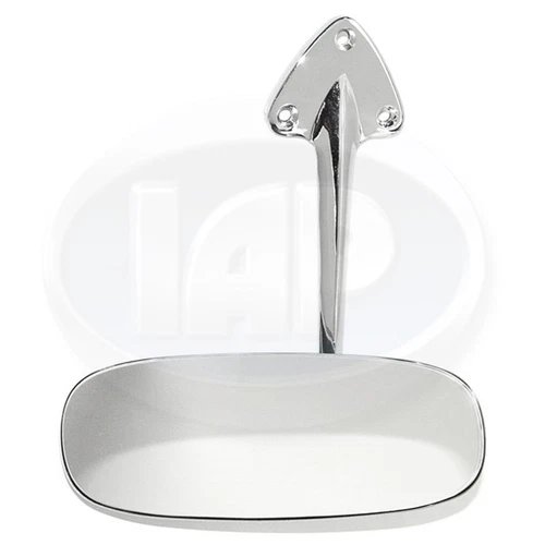INTERIOR REAR VIEW MIRROR CHROME VOLKSWAGEN T1 BUG BEETLE 1965-1967