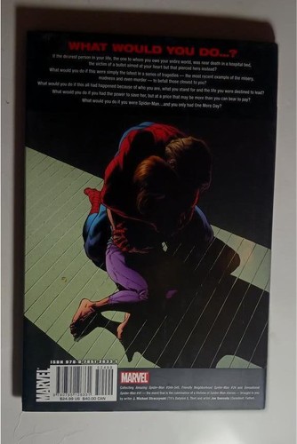 SPIDER-MAN ONE MORE DAY MARVEL PREMIERE EDITION GRAPHIC NOVEL 2008 1ST DJ - Picture 3 of 9