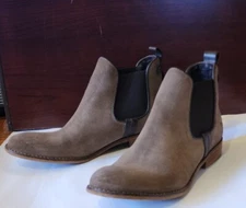 Mustang Women's Pull On Chelsea Boots Tan Size 40 Pre-Owned good condition