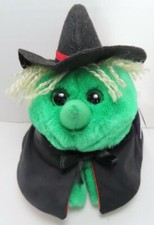 Swibco Puffkins "HAZEL" the Witch, 1998 Halloween Limited Edition, MWMT 