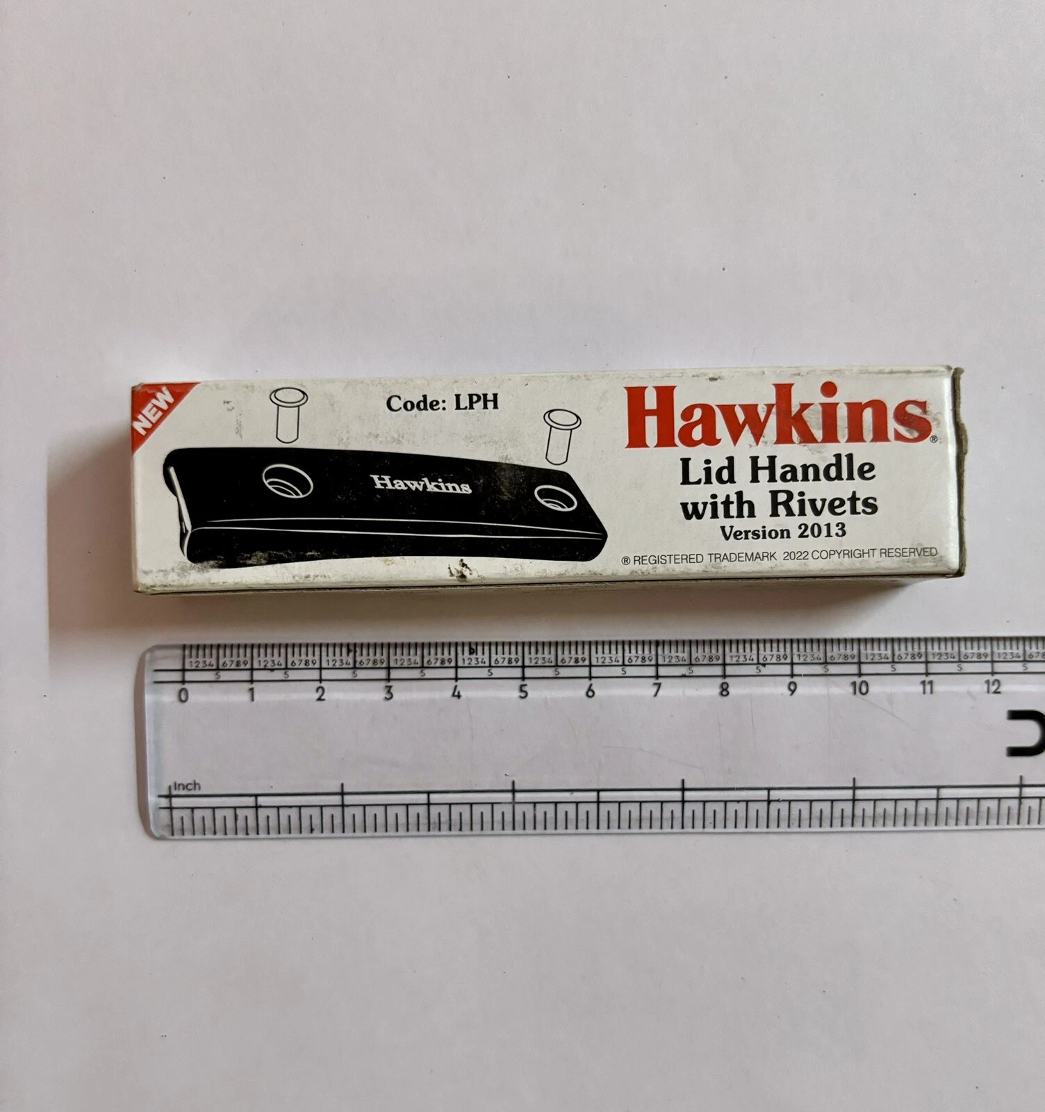 Hawkins Lid Handle with Rivets, Pressure Cooker Version 2013, LPH
Opens in a new window or tab