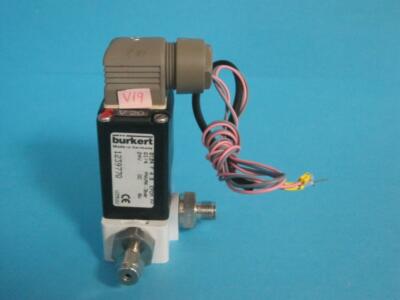 BURKERT 0124 F 4.0 EPOM PP G/4 PNVAK 3-BAR 24V 123977Q SOLENOID VALVE PART USED