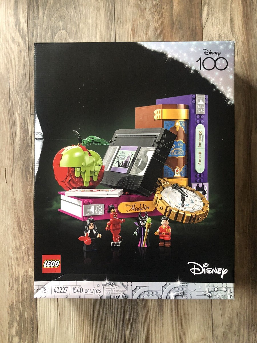 LEGO Disney Villain Icons for Disney 100th Anniversary 43227 NIB