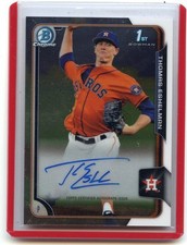 2015 BOWMAN CHROME #BCA-TE THOMAS ESHELMAN AUTOGRAPH ROOKIE RC, ASTROS, 011616