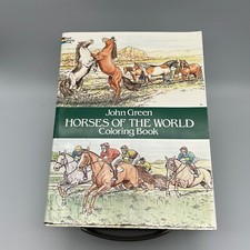 Horses of the World Coloring Book by Dover Publications - John Green