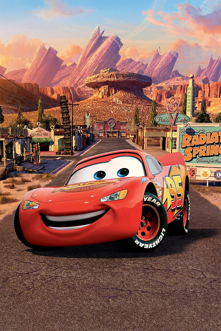Disney cars hotsell movie poster