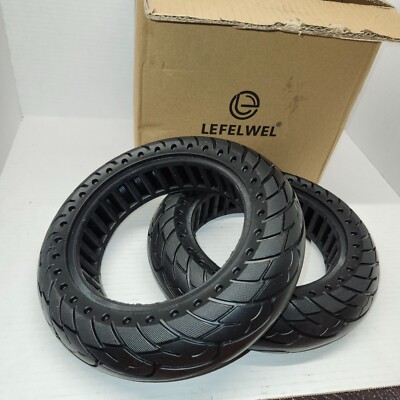 Solid Rubber Tires 10x2.5 for Ninebot Segway MAX G30 G30P G30LP Electric Scooter