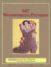 347 woodworking patterns: A bound set of popular woodwor - ACCEPTABLE