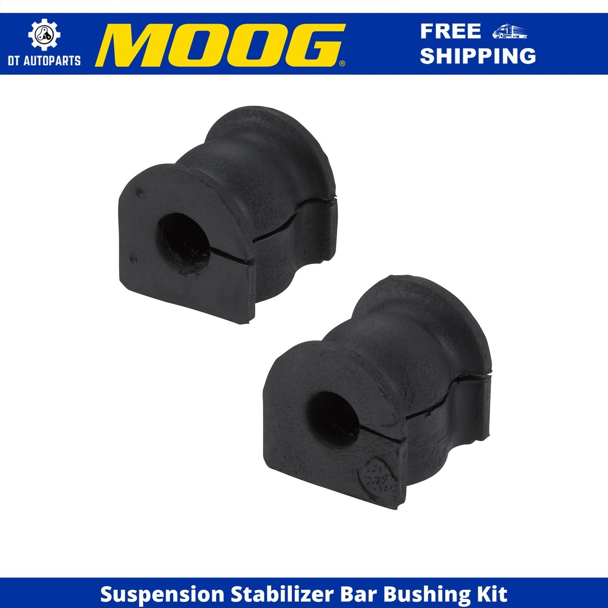 4PC Front Sway Bar Bracket Kit + Front Bushing Kit FITS Honda Accord 2003-2007, Acura TL 2004-2008, TSX 2003-2008, 25.4 MM Bar, Bushings Designed And