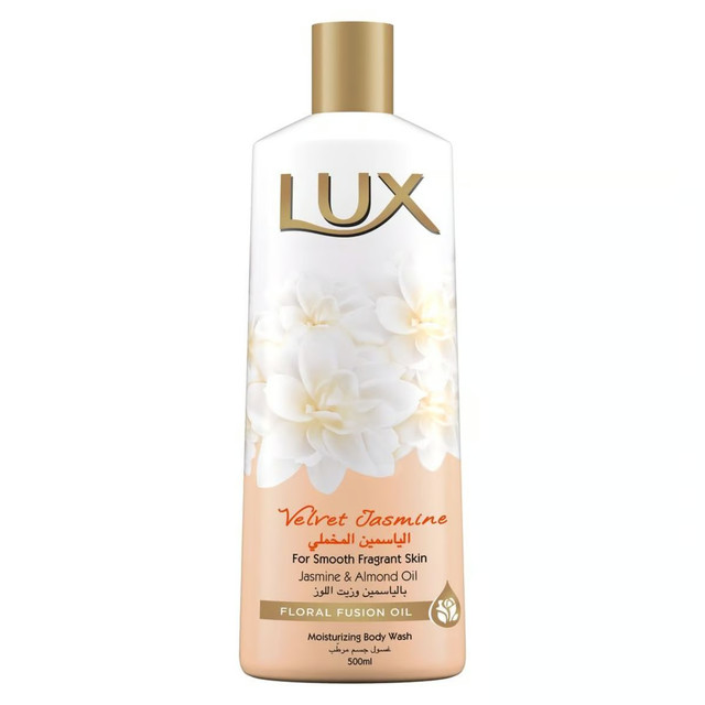 Lux Shower Gel Velvet Jasmine For Smooth Fragrant Skin Jasmine &Almond oil 500ml