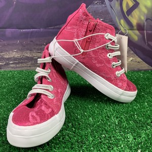 hot pink high top sneakers