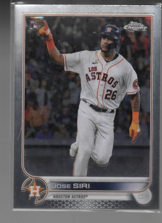 2022 Topps Chrome #204 Jose Siri Refractor