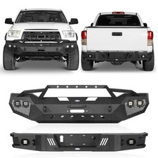 Offroad Front Rear Bumper Wwinch Plateled Lights For 2007-2013 Toyota Tundra Offroad Front Rear Bumper Wwinch Plateled Lights For 2007-2013 Toyota Tundra