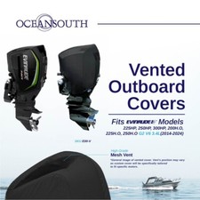 Oceansouth Vented Cover for Evinrude G2 V6 3.4L