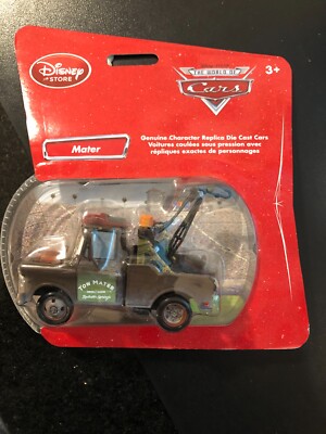 Disney Store Pixar - Mater - Genuine Character Replica Die Cast
