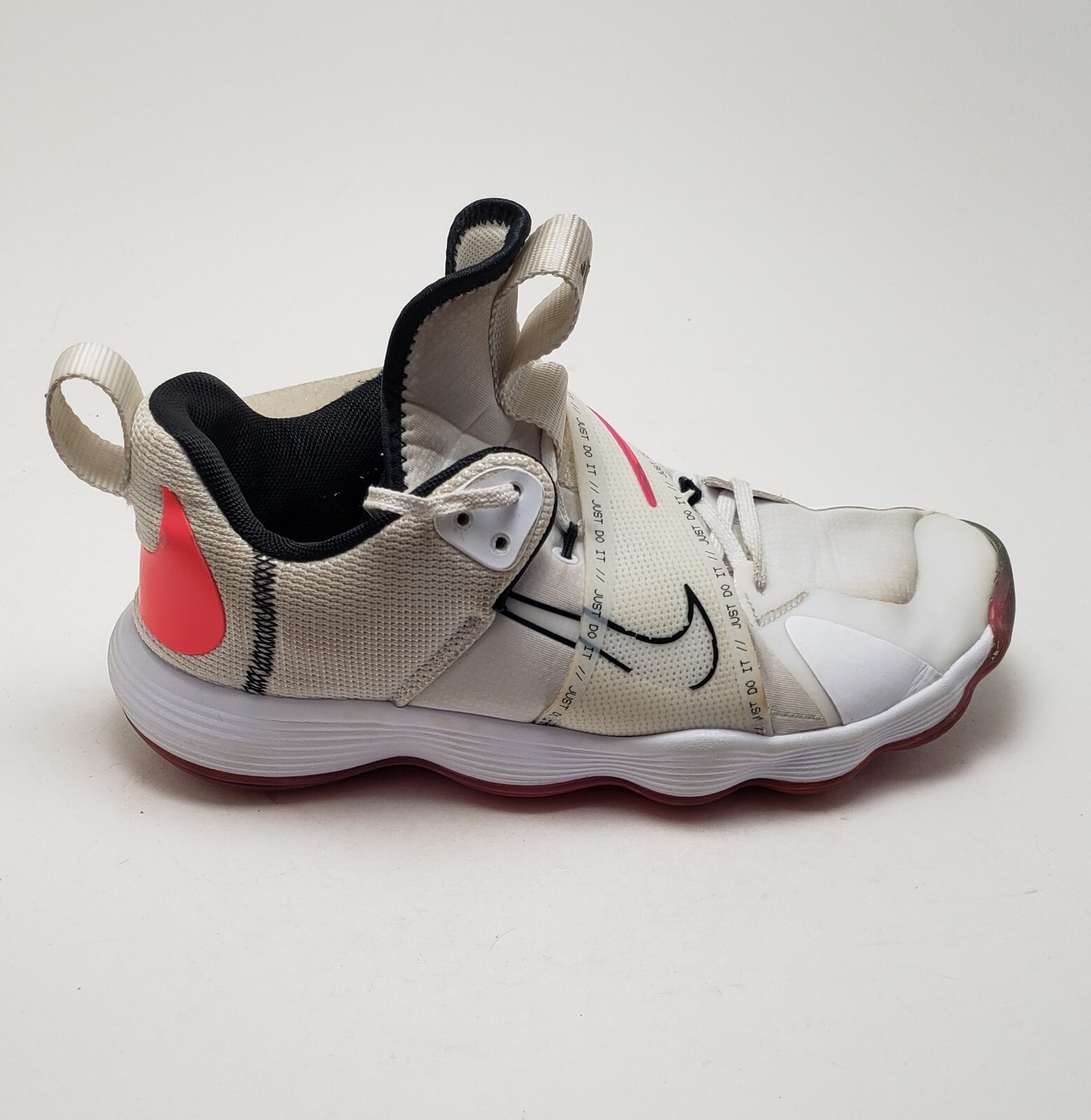 Womens Nike React HyperSet SE White Crimson Volleybal… Gem