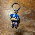 Funko Marvel Mini Figure Keychain CAPTAIN AMERICA Bobble-Head