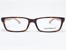 NEW Emporio Armani EA3061 5391 Mens Havana/Brown Modern Eyeglasses Frames 53/16