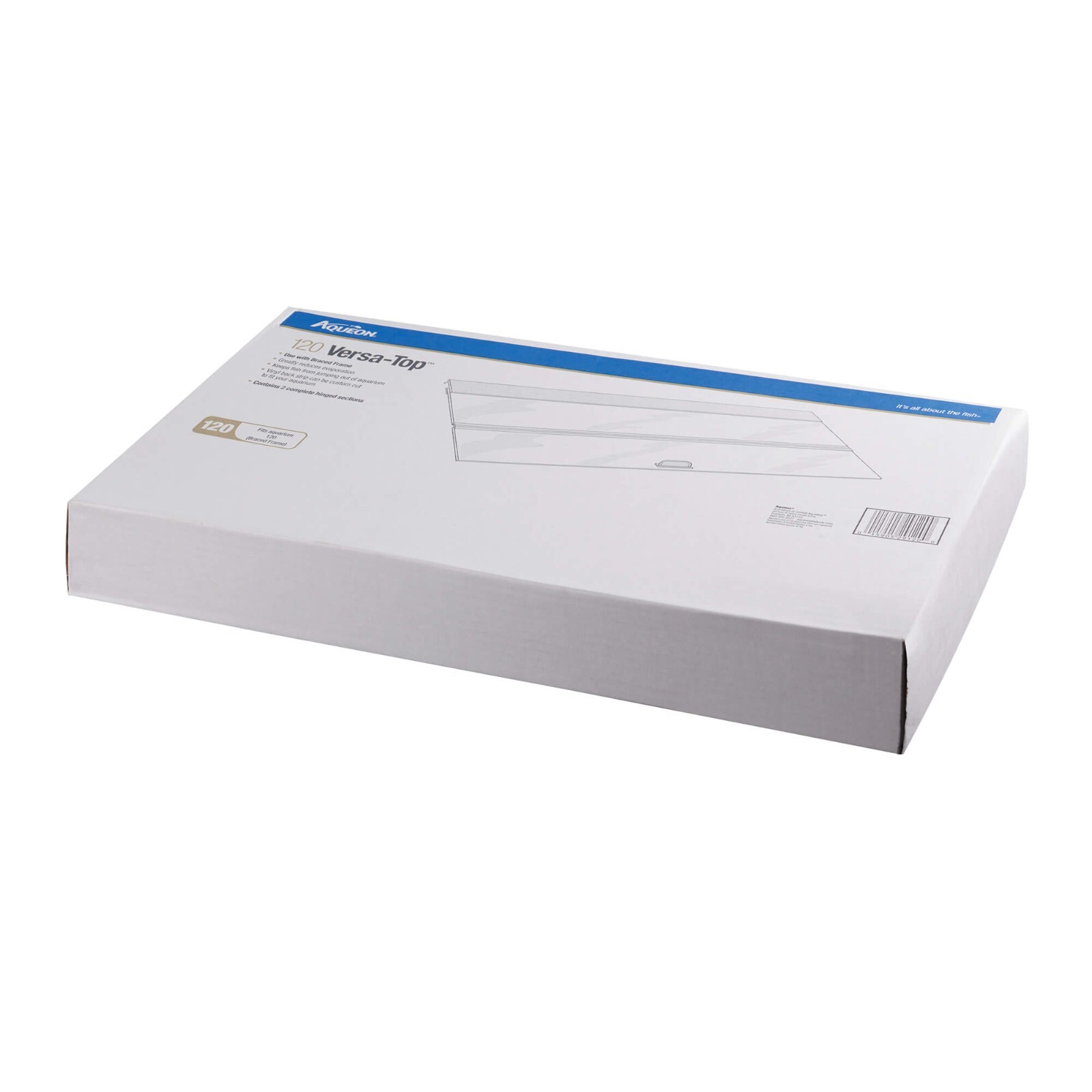 Aqueon Versa Top 48 x 24 Hinged Glass Canopy for 120 gallons (2