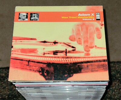ADAM X - Wax Trax! Mastermix Vol. 2 (CD, WAX TRAX!) FREE SHIPPING! OUT OF PRINT!