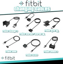 Fitbit Charger USB Charging Cable - Charge 3, Inspire HR, Ionic, Versa 3 & More!